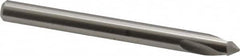 Guhring - 1/4" Body Diam, 90°, 70mm OAL, High Speed Steel Spotting Drill - Eagle Tool & Supply