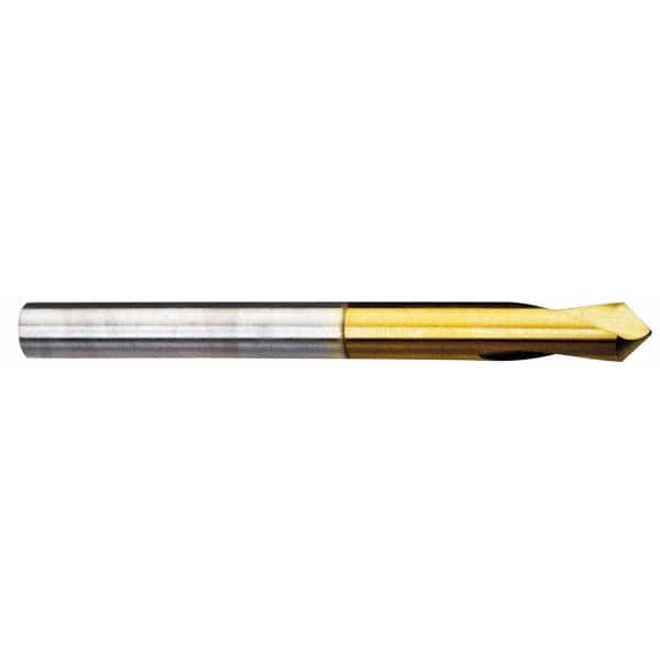 Guhring - 16mm Body Diam, 120°, 115mm OAL, High Speed Steel Spotting Drill - Eagle Tool & Supply