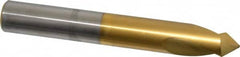 Guhring - 5/8" Body Diam, 90°, 115mm OAL, High Speed Steel Spotting Drill - Eagle Tool & Supply