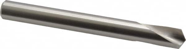 Guhring - 3/8" Body Diam, 120°, 89mm OAL, High Speed Steel Spotting Drill - Eagle Tool & Supply