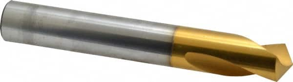 Guhring - 3/4" Body Diam, 120°, 131mm OAL, High Speed Steel Spotting Drill - Eagle Tool & Supply