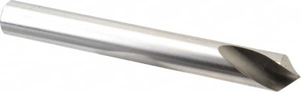 Guhring - 1" Body Diam, 90°, 8-1/2" OAL, High Speed Steel Spotting Drill - Eagle Tool & Supply