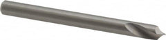 Guhring - 1/4" Body Diam, 90°, 70mm OAL, Solid Carbide Spotting Drill - Eagle Tool & Supply
