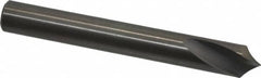 Guhring - 1/2" Body Diam, 90°, 102mm OAL, Solid Carbide Spotting Drill - Eagle Tool & Supply
