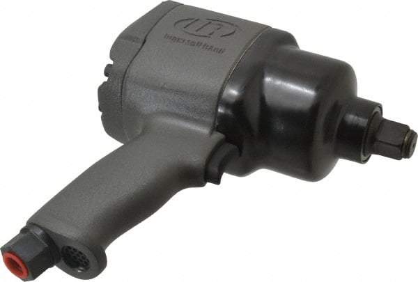 Ingersoll-Rand - 3/4" Drive, 6,000 RPM, 1,250 Ft/Lb Torque Impact Wrench - Pistol Grip Handle, 1,025 IPM, 46 CFM, 3/8" NPT Inlet - Eagle Tool & Supply