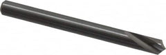 Guhring - 1/4" Body Diam, 120°, 70mm OAL, Solid Carbide Spotting Drill - Eagle Tool & Supply