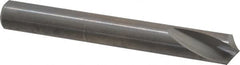 Guhring - 1/2" Body Diam, 120°, 102mm OAL, Solid Carbide Spotting Drill - Eagle Tool & Supply