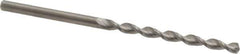 Guhring - 1/8" 130° Solid Carbide Jobber Drill - Bright Finish, Right Hand Cut, Parabolic Flute, Straight Shank, 69.85mm OAL, Standard Point - Eagle Tool & Supply