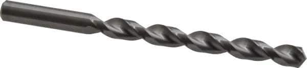Guhring - 21/64" 130° Solid Carbide Jobber Drill - Bright Finish, Right Hand Cut, Parabolic Flute, Straight Shank, 4-5/8" OAL, Standard Point - Eagle Tool & Supply
