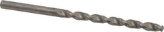 Guhring - #11 130° Solid Carbide Jobber Drill - Bright Finish, Right Hand Cut, Parabolic Flute, Straight Shank, 88.9mm OAL, Standard Point - Eagle Tool & Supply