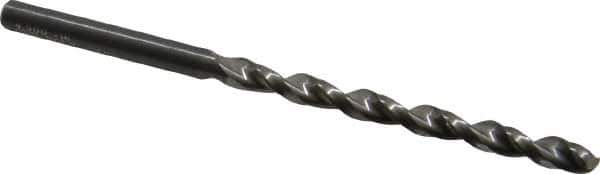 Guhring - #16 130° Solid Carbide Jobber Drill - Bright Finish, Right Hand Cut, Parabolic Flute, Straight Shank, 82.55mm OAL, Standard Point - Eagle Tool & Supply