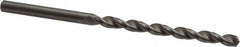Guhring - #19 130° Solid Carbide Jobber Drill - Bright Finish, Right Hand Cut, Parabolic Flute, Straight Shank, 82.55mm OAL, Standard Point - Eagle Tool & Supply