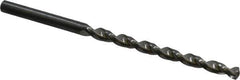 Guhring - #22 130° Solid Carbide Jobber Drill - Bright Finish, Right Hand Cut, Parabolic Flute, Straight Shank, 3-1/8" OAL, Standard Point - Eagle Tool & Supply