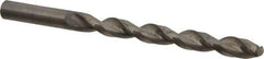 Guhring - Letter W 130° Solid Carbide Jobber Drill - Bright Finish, Right Hand Cut, Parabolic Flute, Straight Shank, 127mm OAL, Standard Point - Eagle Tool & Supply