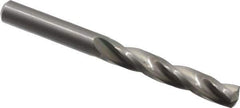 Guhring - Letter I 150° Solid Carbide Jobber Drill - Bright Finish, Right Hand Cut, Spiral Flute, Straight Shank, 74mm OAL, Standard Point - Eagle Tool & Supply