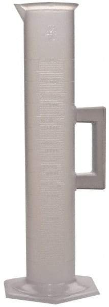 Bel-Art - 2,000 ml Polypropylene Graduated Cylinder - 20 ml Graduation, 3-7/16" Diam x 19-19/64" High - Eagle Tool & Supply