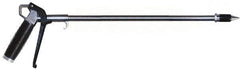 Coilhose Pneumatics - 150 Max psi High Force Aluminum Tip Pistol Grip Blow Gun - 1/4 NPT, 60" Tube Length, Aluminum - Eagle Tool & Supply