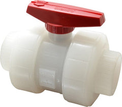 NIBCO - 2" Pipe, Full Port, Polypropylene True Union Design Ball Valve - Eagle Tool & Supply