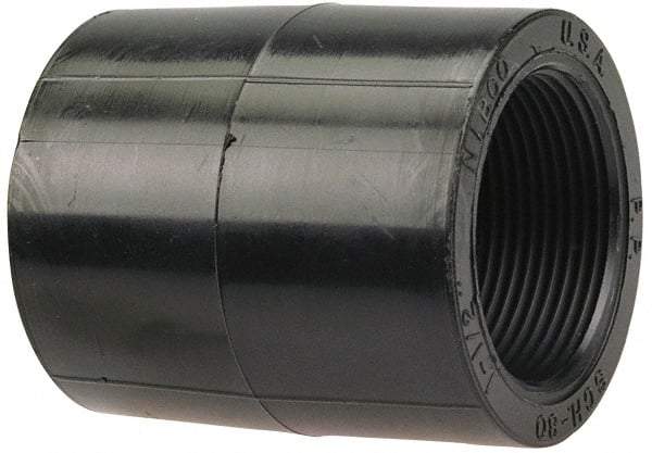 NIBCO - 4" Polypropylene Plastic Pipe Fitting - S x S End Connections - Eagle Tool & Supply