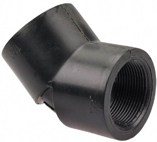 NIBCO - 1" Polypropylene Plastic Pipe Fitting - FPT x FPT End Connections - Eagle Tool & Supply