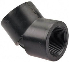 NIBCO - 1" Polypropylene Plastic Pipe Fitting - FPT x FPT End Connections - Eagle Tool & Supply