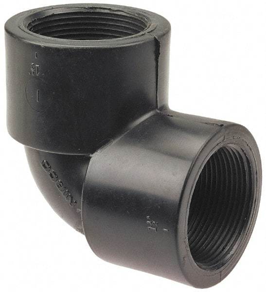 NIBCO - 3" Polypropylene Plastic Pipe Fitting - FPT x FPT End Connections - Eagle Tool & Supply