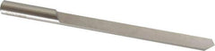 Guhring - 5.9mm 130° Parabolic Flute High Speed Steel Screw Machine Drill Bit - Bright Finish, Right Hand Cut, 28mm Flute Length, 66mm OAL, Standard Point, Straight Shank - Eagle Tool & Supply