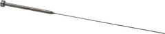 Gibraltar - 1/32" Pin Diam, 1/4" Head Diam x 1/8" Head Height, 6" OAL, Shoulder Ejector Pin - Steel - Eagle Tool & Supply