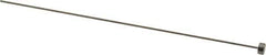 Gibraltar - 3/64" Pin Diam, 1/4" Head Diam x 1/8" Head Height, 6" OAL, Straight Ejector Pin - Steel, 5-7/8" Pin Length - Eagle Tool & Supply