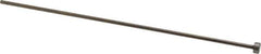 Gibraltar - 3/32" Pin Diam, 1/4" Head Diam x 1/8" Head Height, 6" OAL, Straight Ejector Pin - Steel, 5-7/8" Pin Length - Eagle Tool & Supply