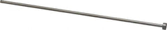 Gibraltar - 7/64" Pin Diam, 1/4" Head Diam x 1/8" Head Height, 6" OAL, Straight Ejector Pin - Steel, 5-7/8" Pin Length - Eagle Tool & Supply