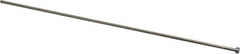 Gibraltar - 1/8" Pin Diam, 1/4" Head Diam x 1/8" Head Height, 10" OAL, Straight Ejector Pin - Steel, 9-7/8" Pin Length - Eagle Tool & Supply