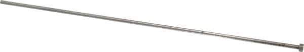 Gibraltar - 1/8" Pin Diam, 1/4" Head Diam x 1/8" Head Height, 10" OAL, Straight/Oversize Ejector Pin - Steel, 9-7/8" Pin Length - Eagle Tool & Supply