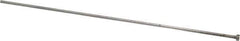 Gibraltar - 1/8" Pin Diam, 1/4" Head Diam x 1/8" Head Height, 10" OAL, Straight/Oversize Ejector Pin - Steel, 9-7/8" Pin Length - Eagle Tool & Supply