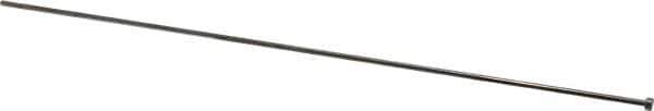 Gibraltar - 1/8" Pin Diam, 1/4" Head Diam x 1/8" Head Height, 14" OAL, Straight Ejector Pin - Steel, 13-7/8" Pin Length - Eagle Tool & Supply