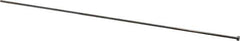 Gibraltar - 1/8" Pin Diam, 1/4" Head Diam x 1/8" Head Height, 14" OAL, Straight Ejector Pin - Steel, 13-7/8" Pin Length - Eagle Tool & Supply