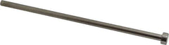 Gibraltar - 7/32" Pin Diam, 13/32" Head Diam x 3/16" Head Height, 6" OAL, Straight Ejector Pin - Steel, 5-13/16" Pin Length - Eagle Tool & Supply