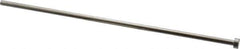 Gibraltar - 7/32" Pin Diam, 13/32" Head Diam x 3/16" Head Height, 10" OAL, Straight Ejector Pin - Steel, 9-13/16" Pin Length - Eagle Tool & Supply