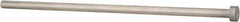 Gibraltar - 21/64" Pin Diam, 9/16" Head Diam x 1/4" Head Height, 10" OAL, Straight Ejector Pin - Steel, 9-3/4" Pin Length - Eagle Tool & Supply