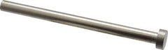Gibraltar - 13/32" Pin Diam, 11/16" Head Diam x 1/4" Head Height, 6" OAL, Straight Ejector Pin - Steel, 5-3/4" Pin Length - Eagle Tool & Supply