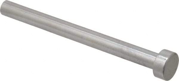 Gibraltar - 1/4" Pin Diam, 7/16" Head Diam x 3/16" Head Height, 3" OAL, Soft Core Pin - Steel, 2-13/16" Pin Length - Eagle Tool & Supply