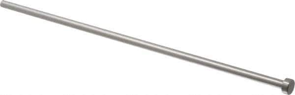 Gibraltar - 1/4" Pin Diam, 7/16" Head Diam x 3/16" Head Height, 10" OAL, Soft Core Pin - Steel, 9-13/16" Pin Length - Eagle Tool & Supply