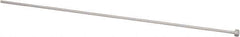 Gibraltar - 3/32" Pin Diam, 1/4" Head Diam x 1/8" Head Height, 10" OAL, Hard Core Pin - Steel, 9-7/8" Pin Length - Eagle Tool & Supply