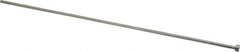 Made in USA - 1/8" Pin Diam, 1/4" Head Diam x 1/8" Head Height, 10" OAL, Hard Core Pin - Steel, 9-7/8" Pin Length - Eagle Tool & Supply