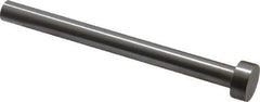 Gibraltar - 1/4" Pin Diam, 7/16" Head Diam x 3/16" Head Height, 3" OAL, Hard Core Pin - Steel, 2-13/16" Pin Length - Eagle Tool & Supply