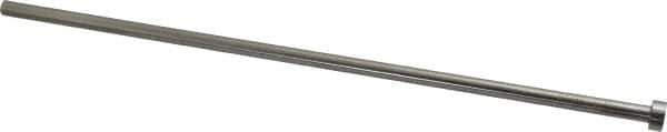 Gibraltar - 1/4" Pin Diam, 7/16" Head Diam x 3/16" Head Height, 10" OAL, Hard Core Pin - Steel, 9-13/16" Pin Length - Eagle Tool & Supply