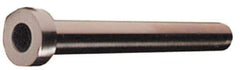Gibraltar - 9/16" Inside x 3/4" OD, 7" OAL, Nitride Coated Die Steel, Die & Mold Ejector Sleeve - 1" Head Diam, 1/4" Head Height, 45° Chamfer Angle, 3/64" Chamfer Length, 1/32" Corner Radius - Eagle Tool & Supply