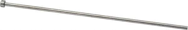 Gibraltar - 2mm Pin Diam, 4mm Head Diam x 2mm Head Height, 100mm OAL, Straight Ejector Pin - Steel, 98mm Pin Length - Eagle Tool & Supply