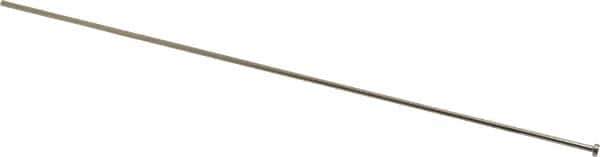 Gibraltar - 2.5mm Pin Diam, 5mm Head Diam x 2mm Head Height, 250mm OAL, Straight Ejector Pin - Steel, 248mm Pin Length - Eagle Tool & Supply