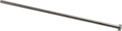Gibraltar - 4mm Pin Diam, 8mm Head Diam x 3mm Head Height, 160mm OAL, Straight Ejector Pin - Steel, 157mm Pin Length - Eagle Tool & Supply